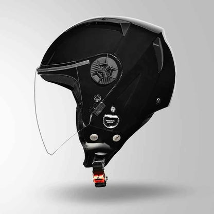 Studds Vogue Gloss Black - Helmet