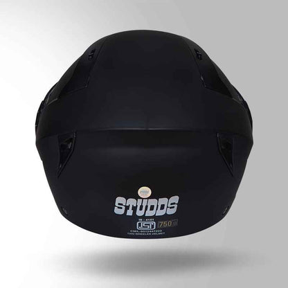 Studds Vogue Matt Black - Helmet