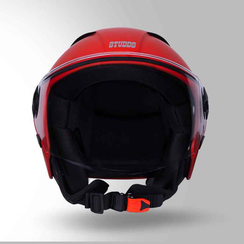 Studds Vogue Matt Sports Red - Helmet