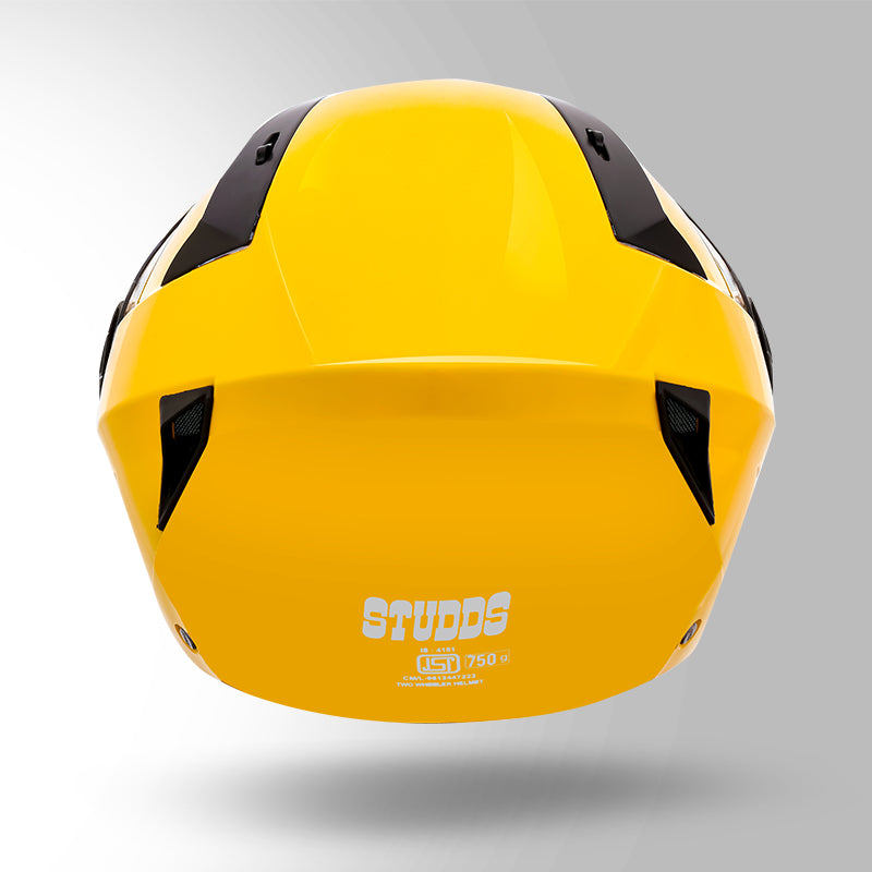 Studds Vogue Mustard - Helmet