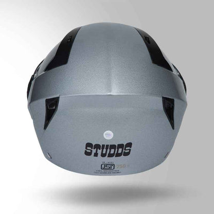 Studds Vogue Silver Grey - Helmet