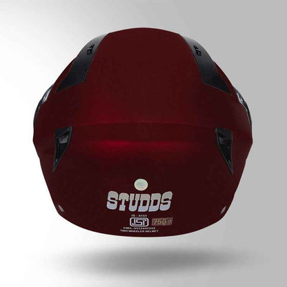 Studds Vogue Wine Red - Helmet
