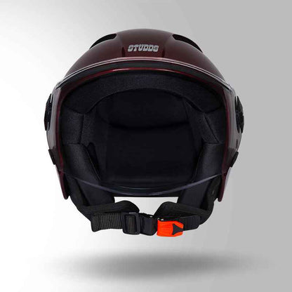 Studds Vogue Wine Red - Helmet