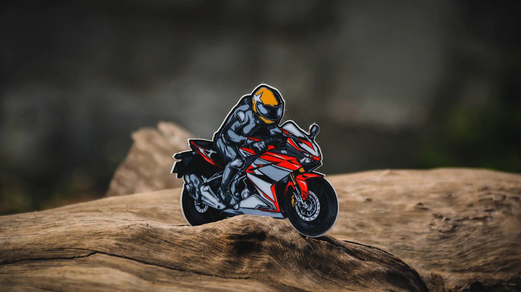 Super Biker Sticker - Wander Looms - Riders Junction