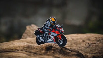 Super Biker Sticker - Wander Looms - Riders Junction