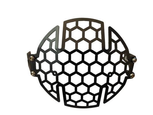 Super Meteor 650 Headlight Grill - Stainless Steel - Riders Junction