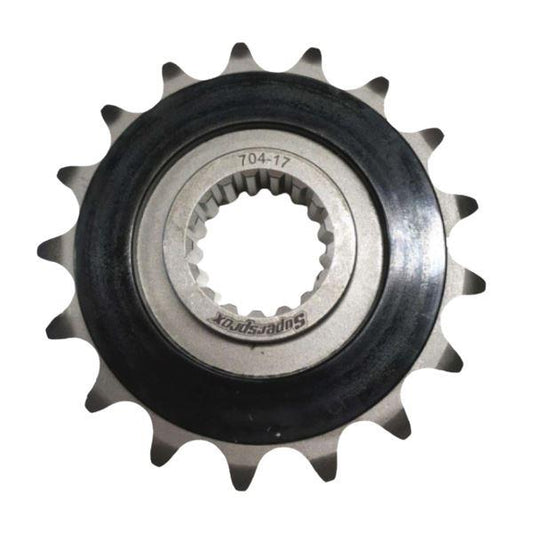 Supersprox Counter Shaft Sprocket With Rubber Bush CST-704:17.3