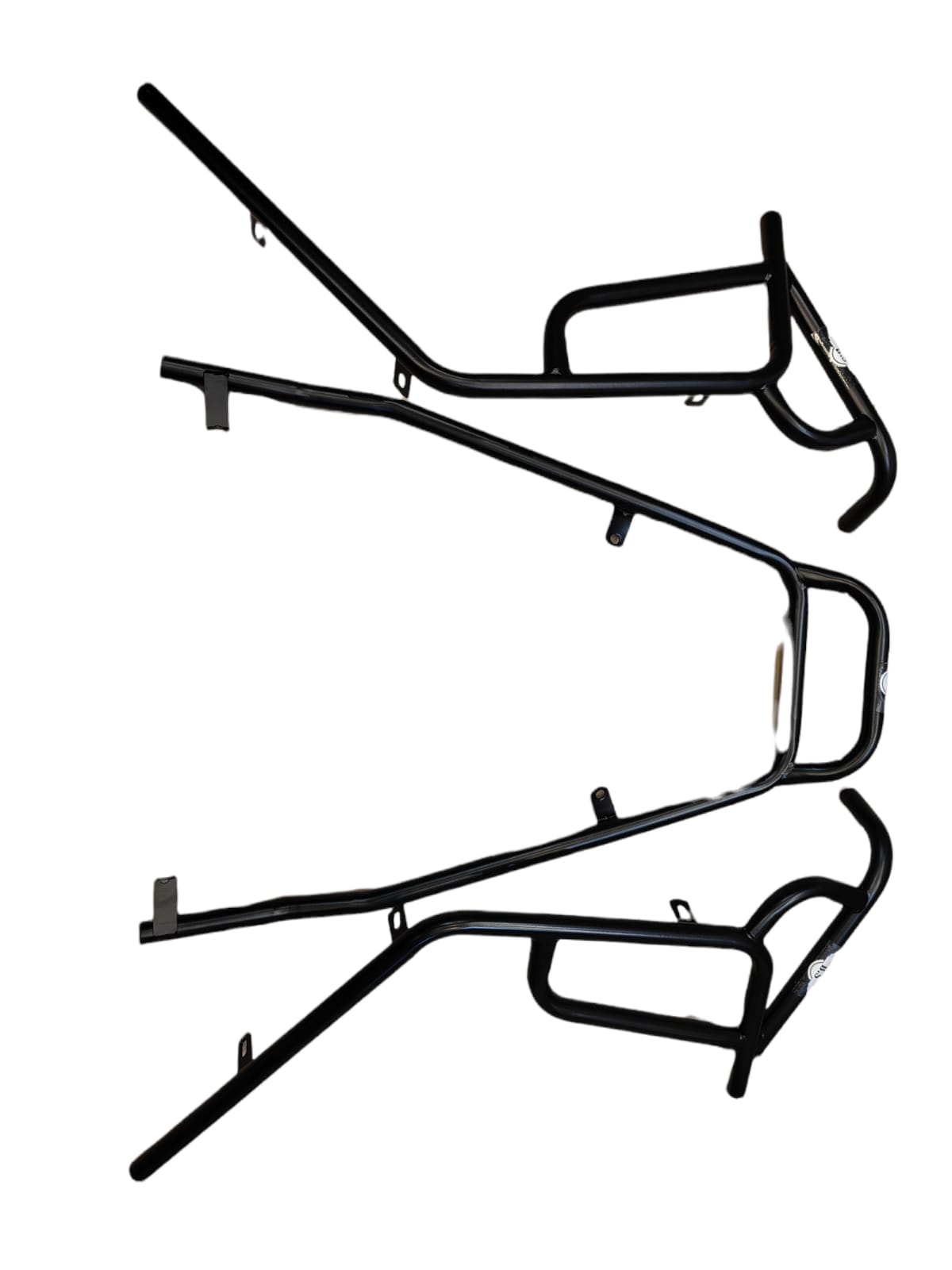 Suzuki Burgman Guard Set - Stainless Steel with Black Powder Coating - Riders Junction