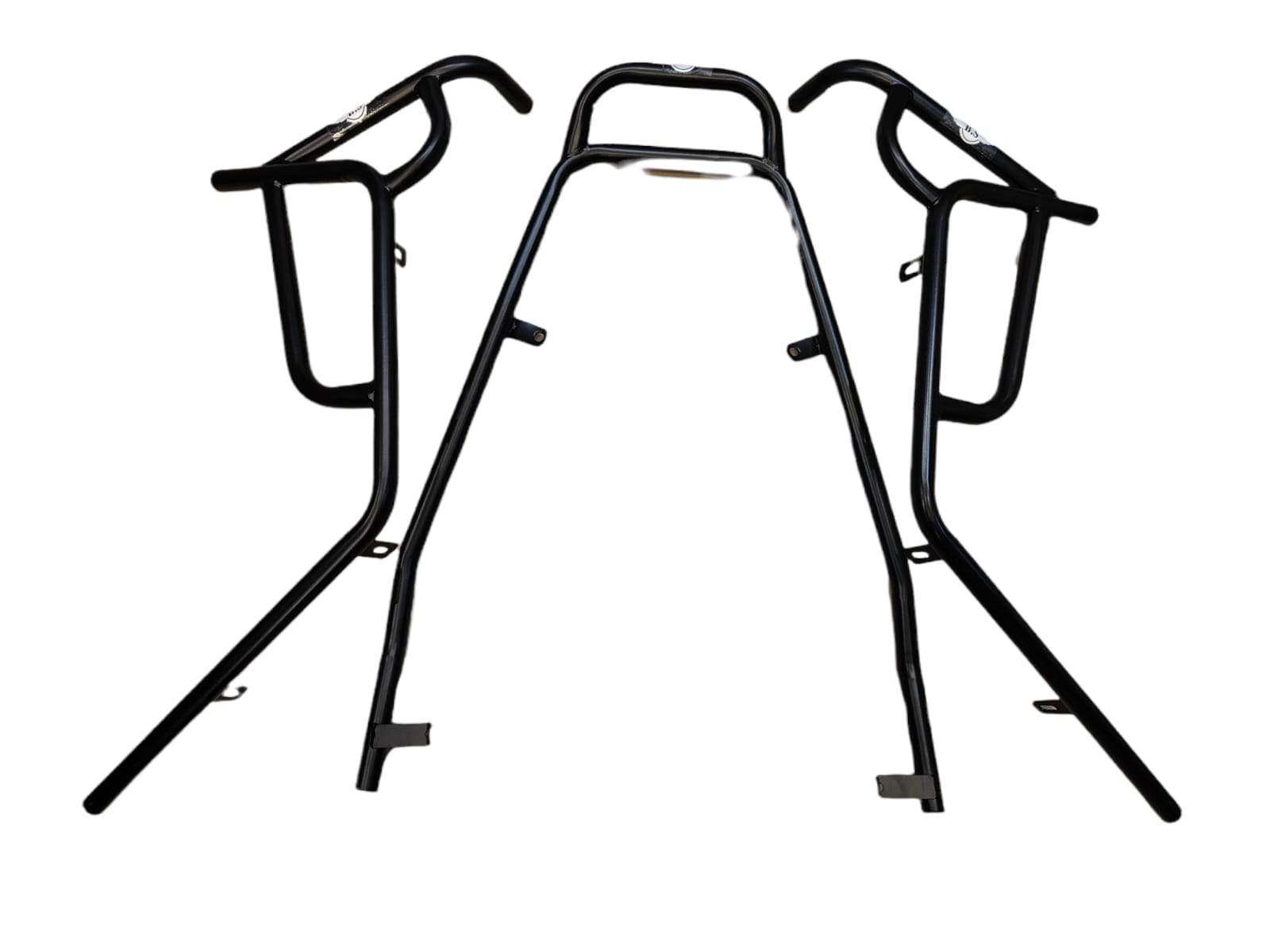 Suzuki Burgman Guard Set - Stainless Steel with Black Powder Coating - Riders Junction