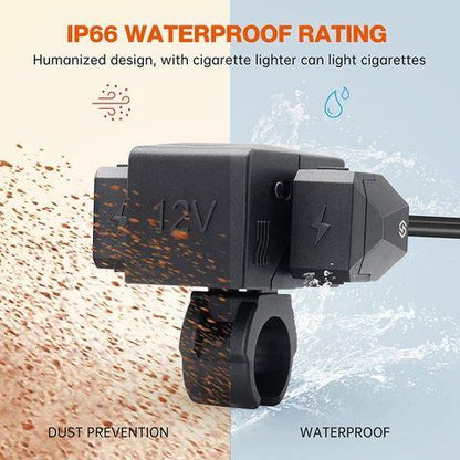 T1 Pro - Motorcycle Triple Socket Charger - Fahren