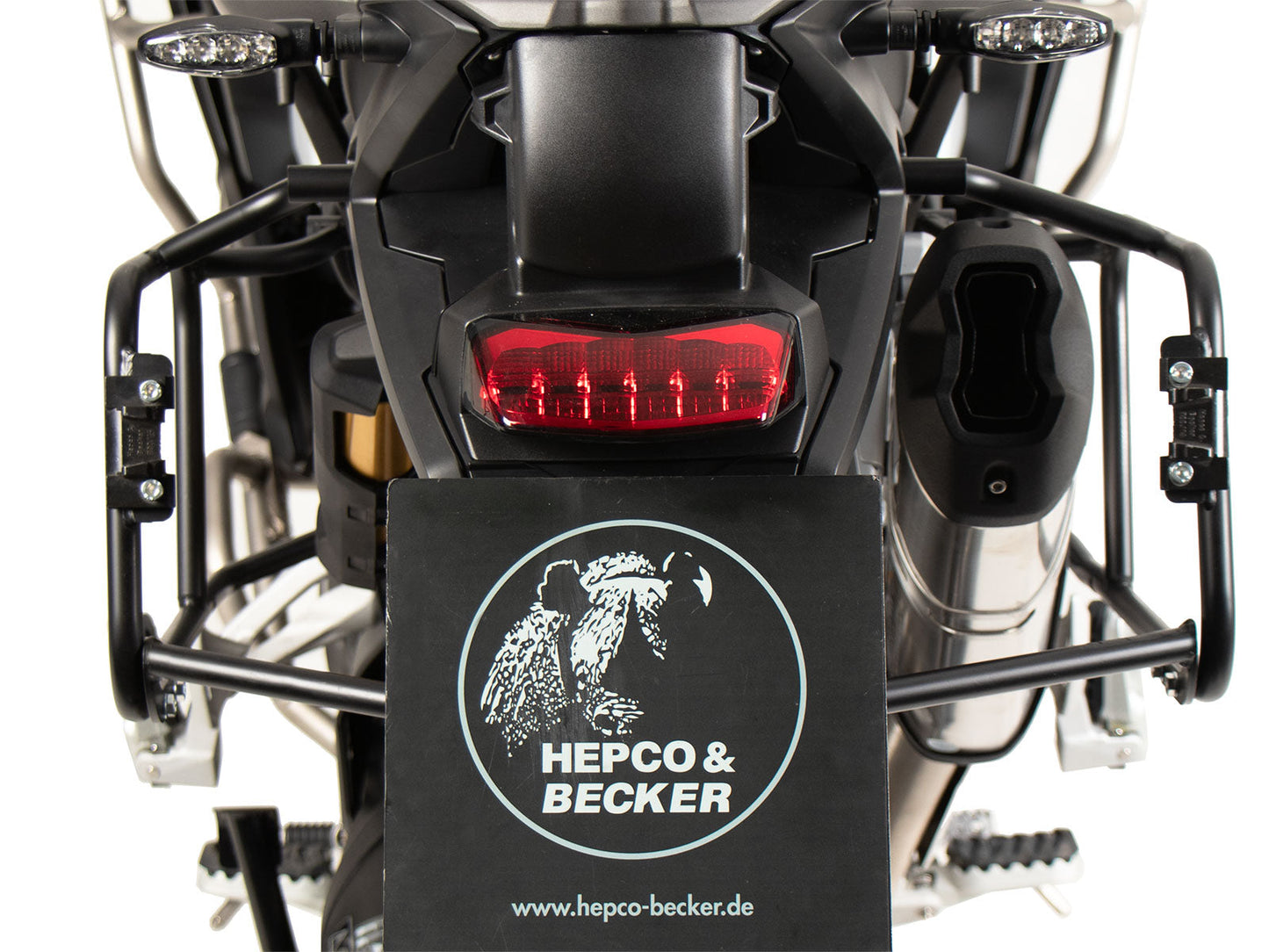 TIGER 1200 GT / GT PRO / RALLY PRO Carrier - Sidecarrier (Permanent Mount) - Hepco Becker - 6537640 00 01