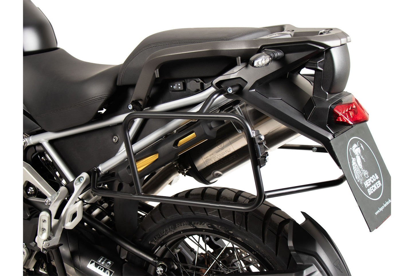 TIGER 1200 GT  GT PRO  RALLY PRO Carrier - Sidecarrier (Permanent Mount) - Hepco Becker - 6537640 00 01