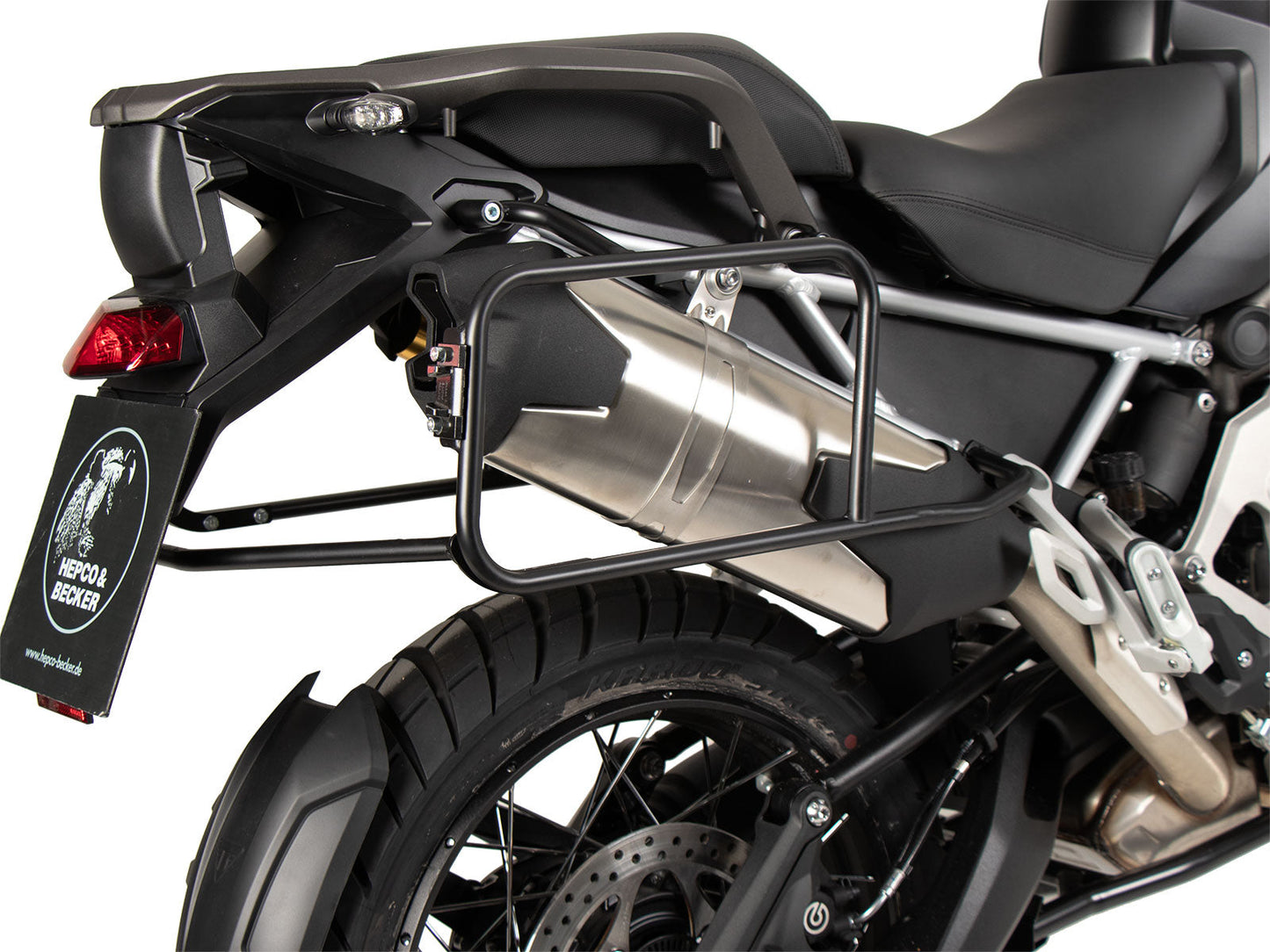 TIGER 1200 GT / GT PRO / RALLY PRO Carrier - Sidecarrier (Permanent Mount) - Hepco Becker - 6537640 00 01