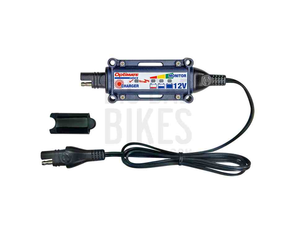 Optimate Solar Battery Charger – 2.5A, 20W - Riders Junction