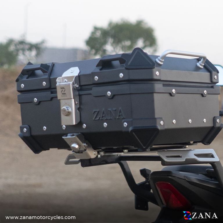 TOP BOX 22L-R FLAT BLACK - ZI-TB-001 - Riders Junction