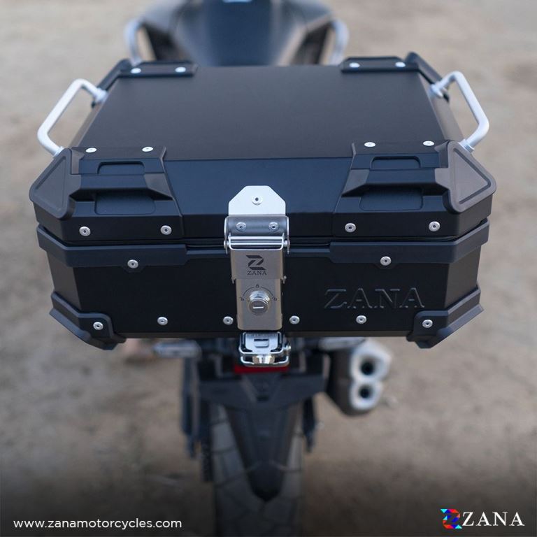 TOP BOX 22L-R FLAT BLACK - ZI-TB-001 - Riders Junction