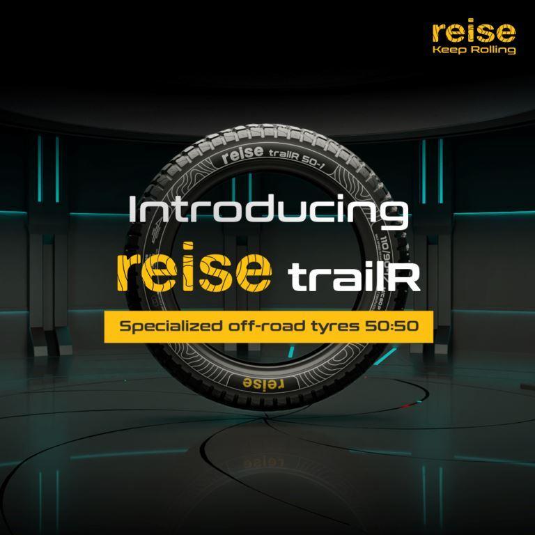 Reise Moto trailR 140/80-18 70P Rear Tubeless Tyre - 3601510522