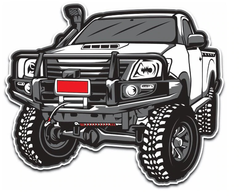 TRD Pro Sticker- Wander Looms - Riders Junction
