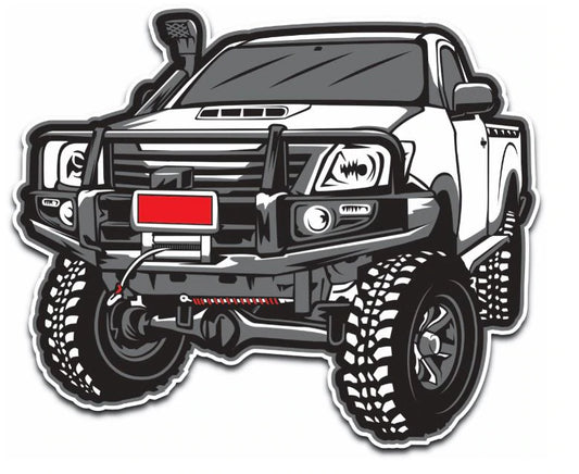 TRD Pro Sticker- Wander Looms - Riders Junction