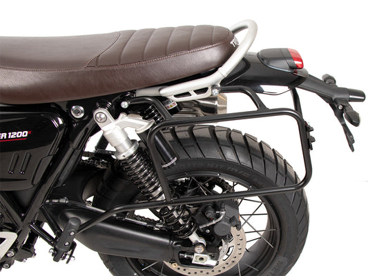 TRIUMPH SCRAMBLER 1200 X Carrier - Left Side (Permanent) - Hepco Becker - 6537667 00 01