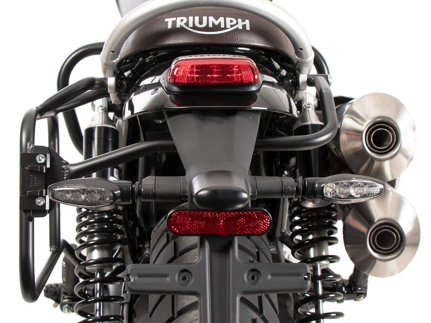TRIUMPH SCRAMBLER 1200 X Carrier - Left Side (Permanent) - Hepco Becker - 6537667 00 01