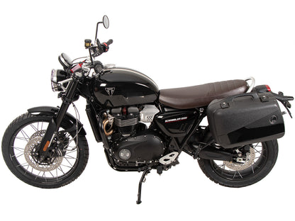 TRIUMPH SCRAMBLER 1200 X Carrier - Left Side (Permanent) - Hepco Becker - 6537667 00 01