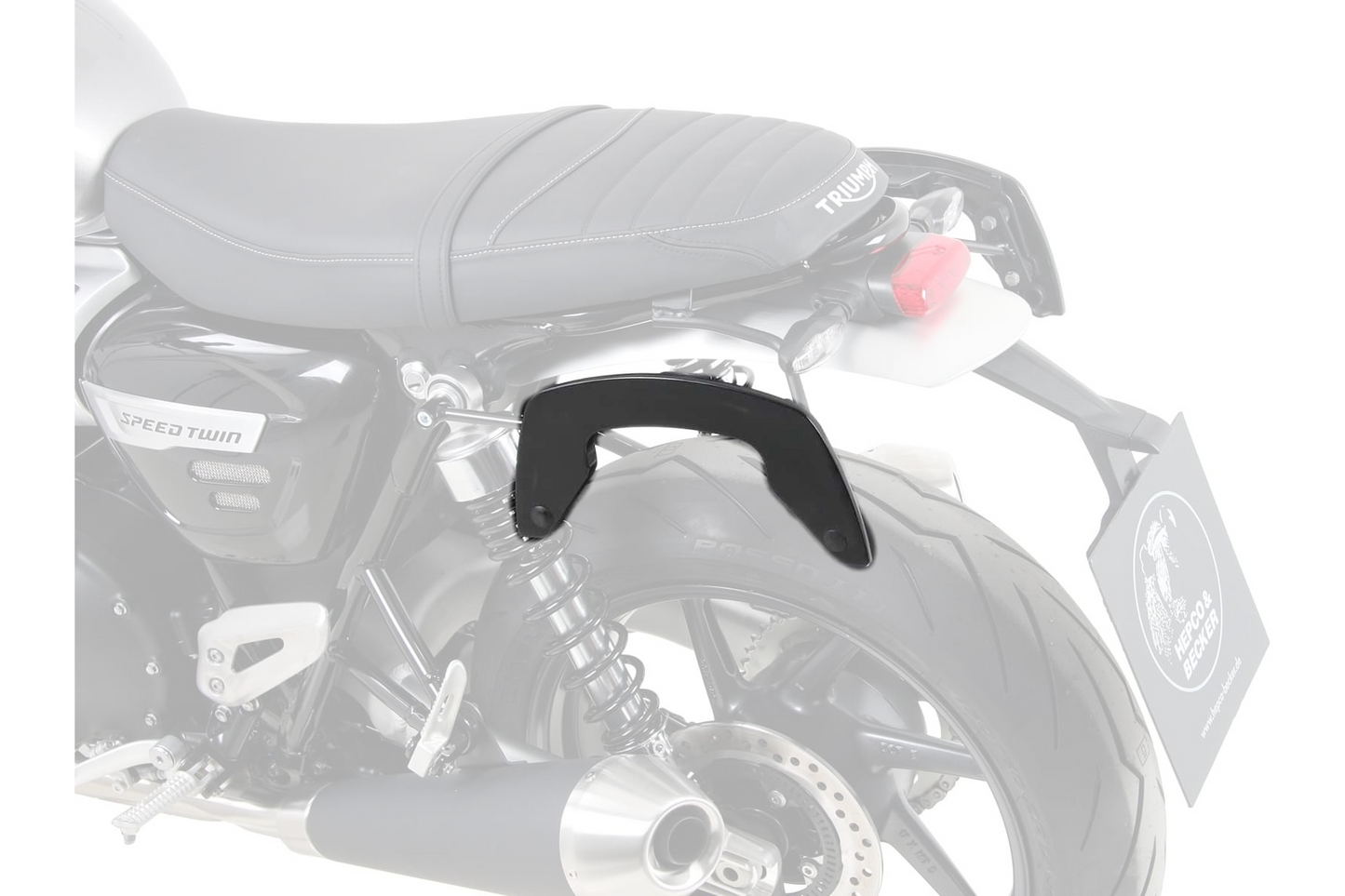 TRIUMPH SPEED TWIN 1200  RS Luggage Carrier - C-Bow - Hepco Becker - 6307647 00 01