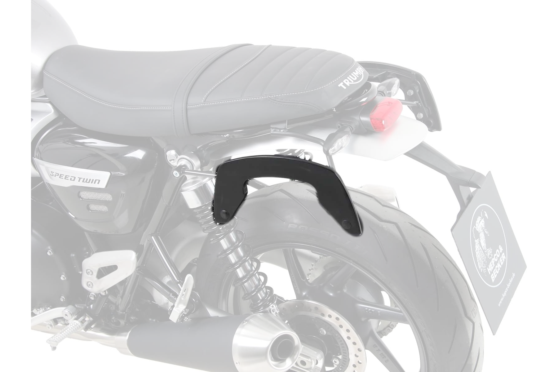 TRIUMPH SPEED TWIN 1200  RS Luggage Carrier - C-Bow - Hepco Becker - 6307647 00 01