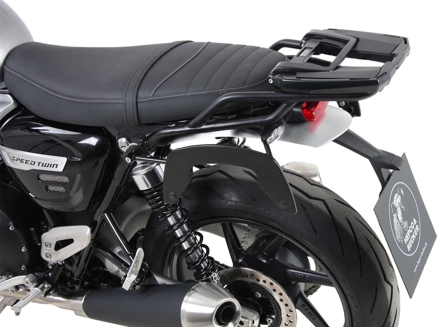 TRIUMPH SPEED TWIN 1200 / RS Luggage Carrier - C-Bow - Hepco Becker - 6307647 00 01
