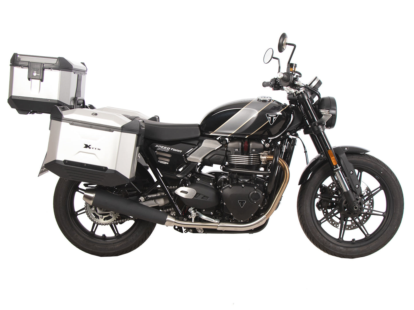 TRIUMPH SPEED TWIN 900 Carrier - Sidecarrier (Permanent Mount) - Hepco Becker - 6537685 00 01