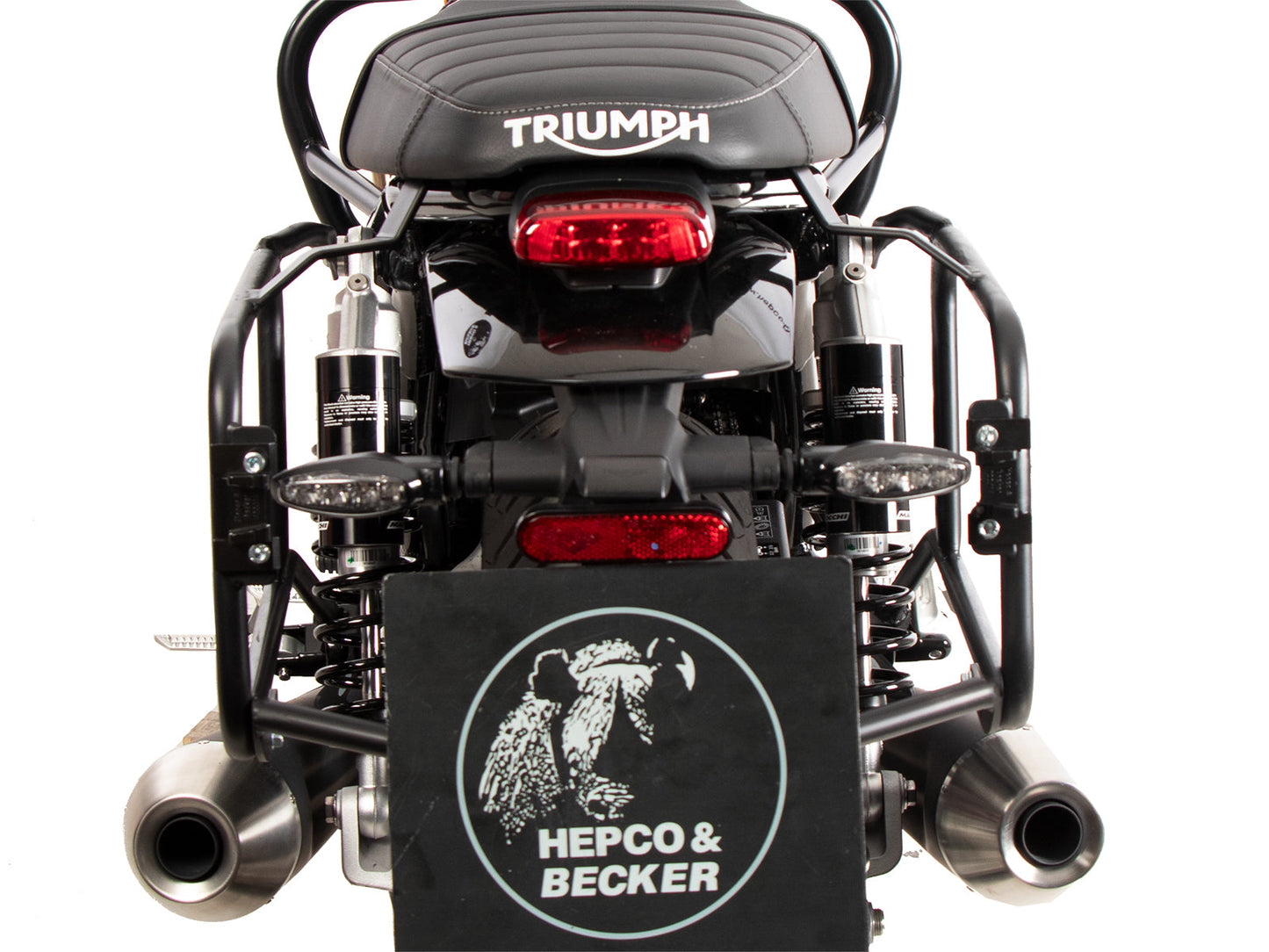 TRIUMPH SPEED TWIN 900 Carrier - Sidecarrier (Permanent Mount) - Hepco Becker - 6537685 00 01
