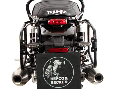TRIUMPH SPEED TWIN 900 Carrier - Sidecarrier (Permanent Mount) - Hepco Becker - 6537685 00 01