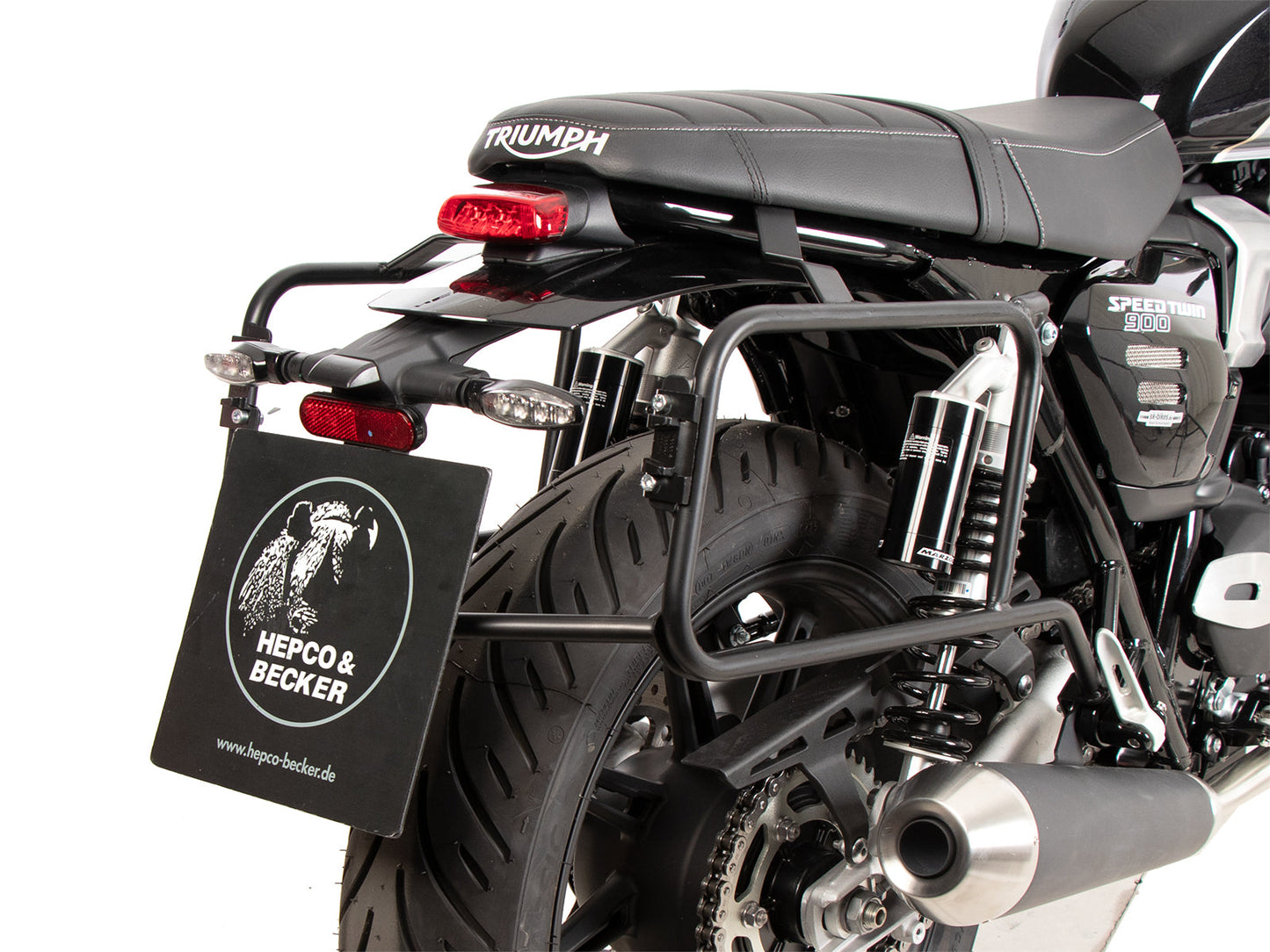 TRIUMPH SPEED TWIN 900 Carrier - Sidecarrier (Permanent Mount) - Hepco Becker - 6537685 00 01
