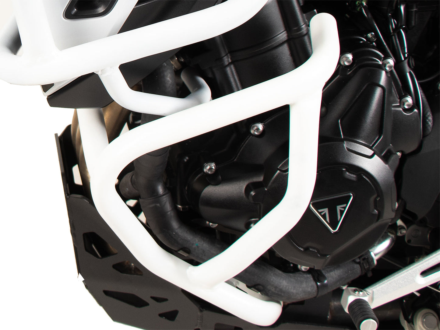 TRIUMPH TIGER 900 RALLY PRO Protection White - Engine Guard - Hepco Becker - 5017657 00 03