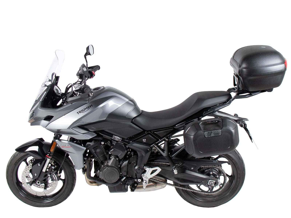 TRIUMPH TIGER SPORT 800 Carrier - Topcase Alurack - Hepco Becker - 6557690 01 01