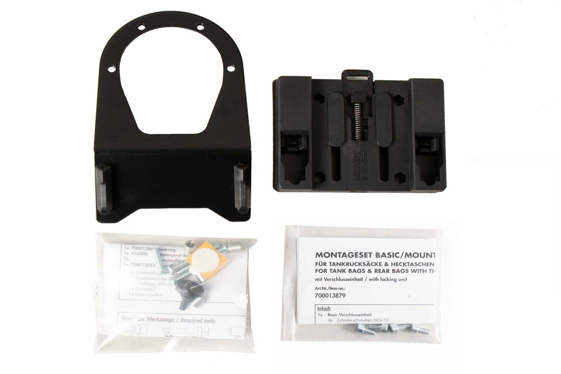 TRIUMPH TIGER SPORT 800 Tank Ring Basic incl. Fastener for Tankbag - Hepco Becker - 5167690 00 01