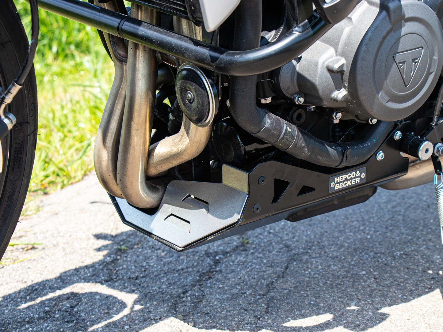 TRIUMPH TRIDENT 660 Protection - Skid Plate - Hepco Becker - 8107612 00 91