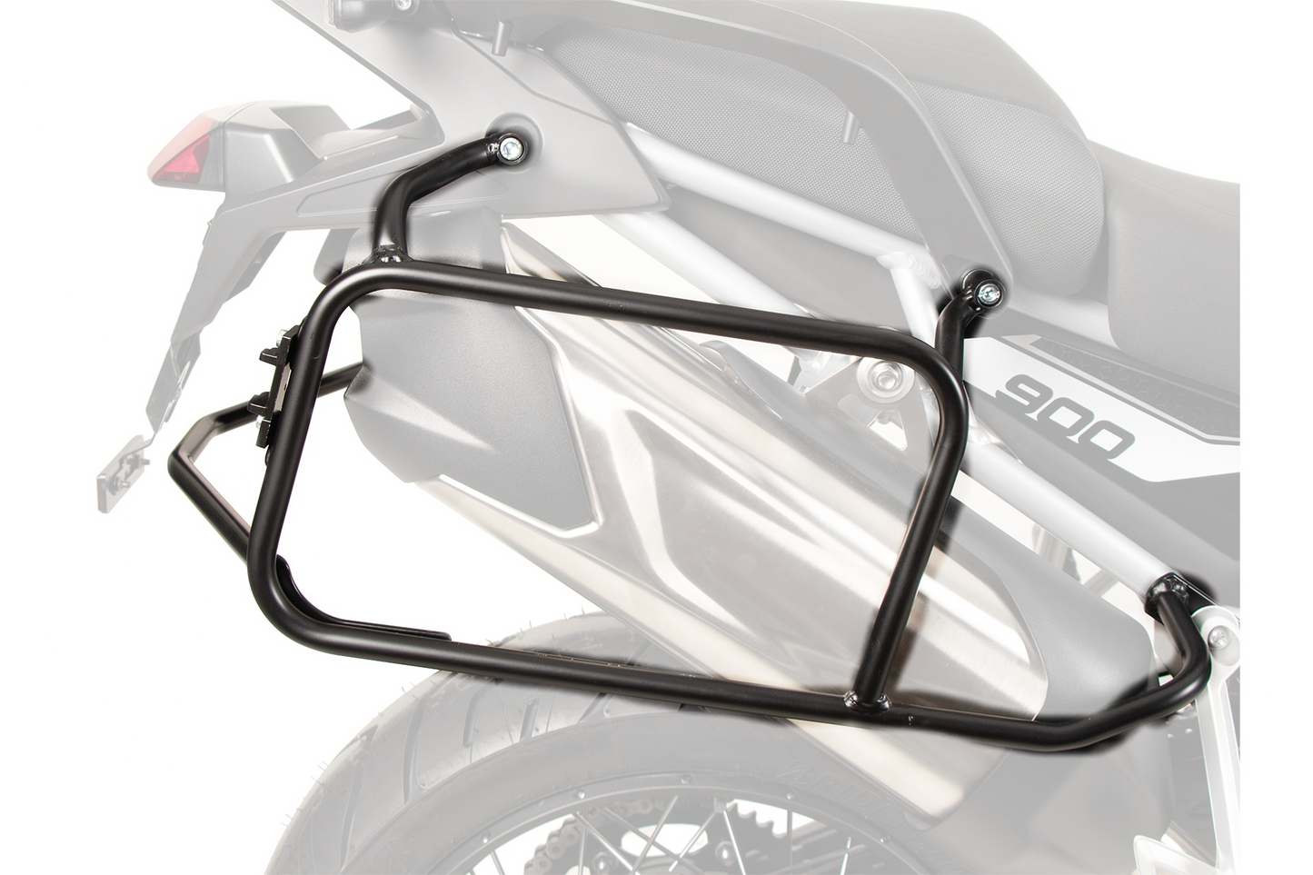 TRIUMPH Tiger 900 All Carrier - Sidecases Lock It Black 2024 Onwards - Hepco Becker - 6537657 00 01