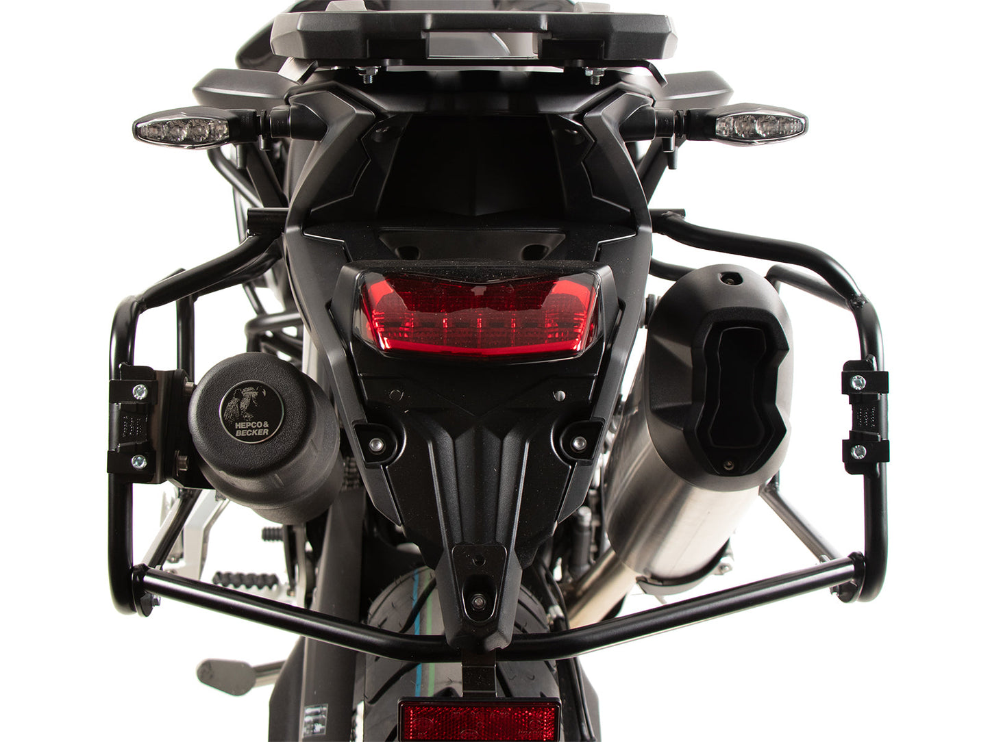 TRIUMPH Tiger 900 All Carrier - Sidecases Lock It Black 2024 Onwards - Hepco Becker - 6537657 00 01