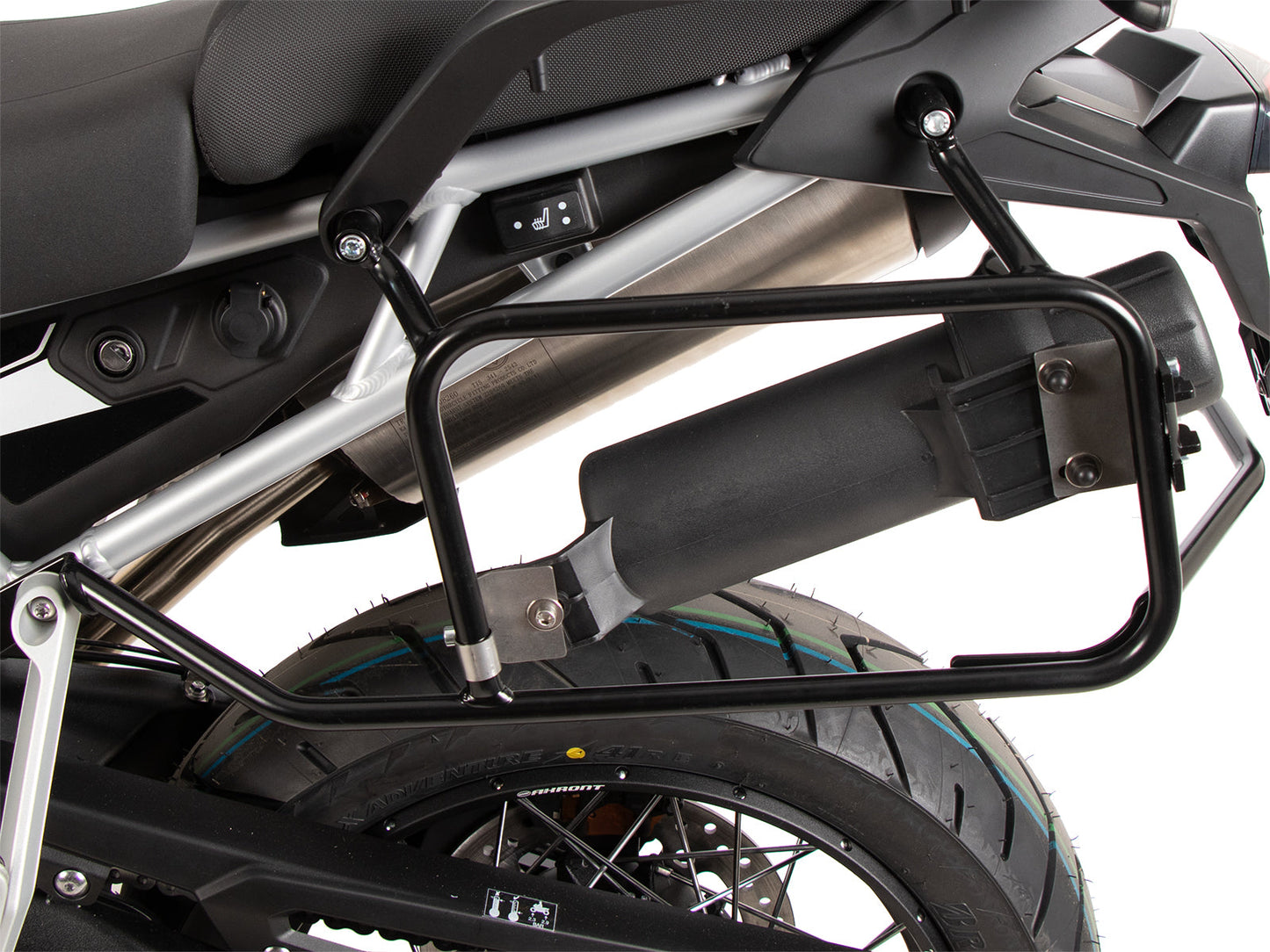 TRIUMPH Tiger 900 All Carrier - Sidecases Lock It Black 2024 Onwards - Hepco Becker - 6537657 00 01