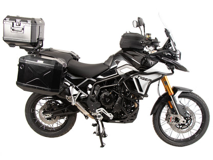 TRIUMPH Tiger 900 All Carrier - Sidecases Lock It Black 2024 Onwards - Hepco Becker - 6537657 00 01