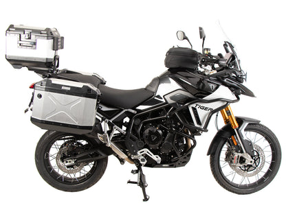 TRIUMPH Tiger 900 All Carrier - Sidecases Lock It Black 2024 Onwards - Hepco Becker - 6537657 00 01