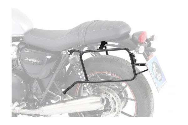 TRIUMPH Twin 900 Series Sidecases Carrier - Quick Release Chrome - Hepco Becker - 6537543 00 02