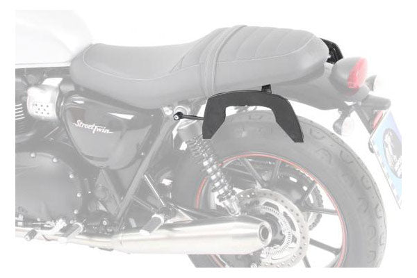 TRIUMPH Twin 900 Series Sidecases Carrier C-Bow Chrome- Hepco Becker - 6307543 00 02