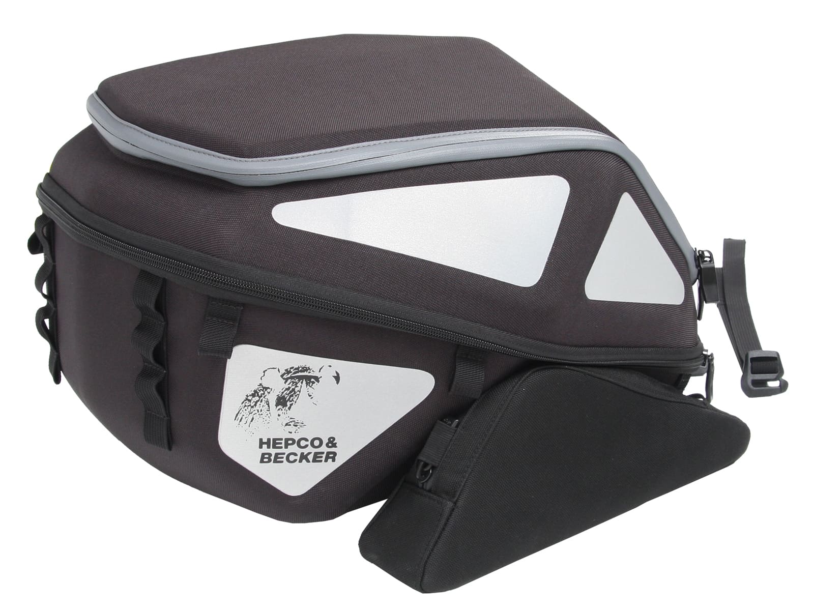 Tail / Rear Bag 17-19L Royster Black - Hepco Becker - 640819 00 01