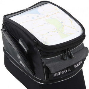Tank bag 15 - 20L Enduro Street Tourer - Hepco Becker - 640802 00 01 - Riders Junction