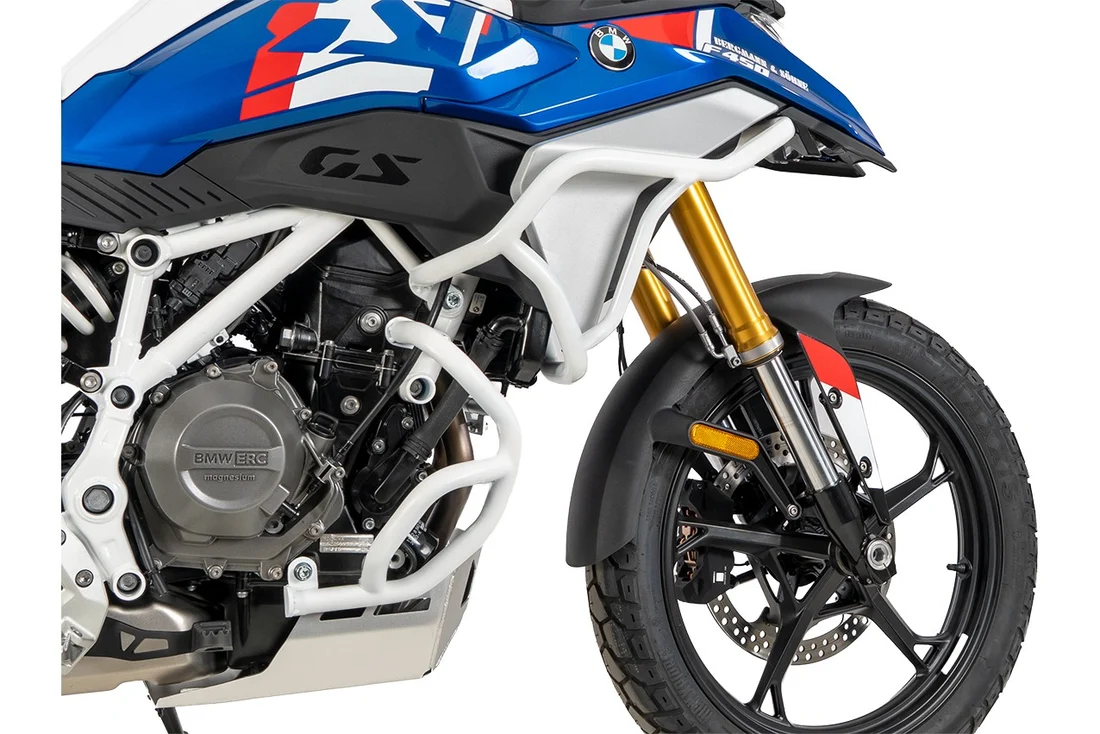 Tank Guard for BMW F 450 GS (2026 onwards) by Hepco Becker - White - 5026553 00 03