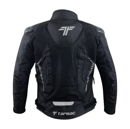 Tarmac Corsa Black Level 2 Riding Jacket with PU Chest Protectors