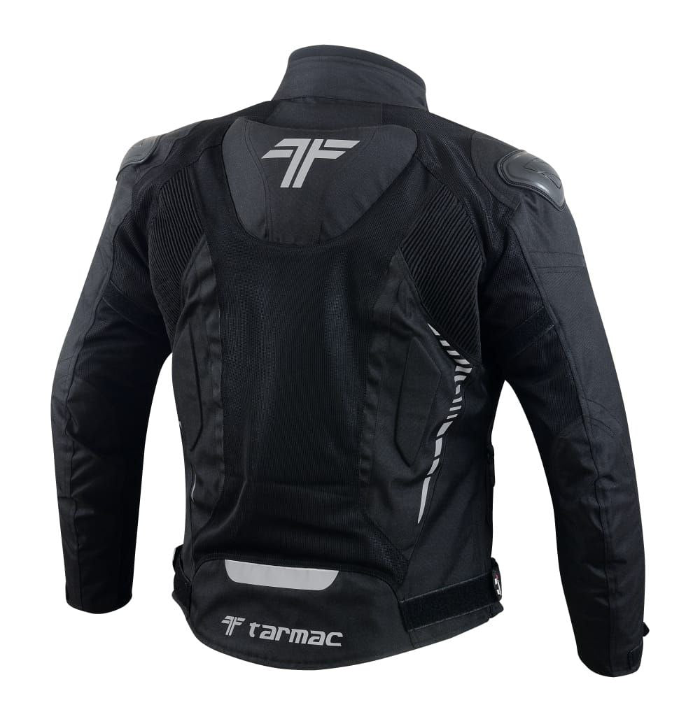 Tarmac Corsa Black Level 2 Riding Jacket with PU Chest Protectors
