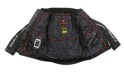 Tarmac Corsa Black Level 2 Riding Jacket with PU Chest Protectors